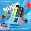 Buy bulk wholesale Hayati Rubik 7000 Puffs Disposable Vape Kit Pack of 5 Blueberry Cherry Cranberry