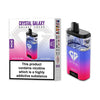 Buy bulk wholesale Crystal Galaxy Focus 30k Disposable Vape Pack of 5 Black Mamba & Blue Fusion