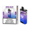 Buy bulk wholesale Crystal Galaxy Focus 30k Disposable Vape Pack of 5 Blueberry Raspberry & Blueberry Sour Raspberry