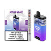 Buy bulk wholesale Crystal Galaxy Focus 30k Disposable Vape Pack of 5 Cherry Sour Raspberry & Blueberry Cherry Cranberry