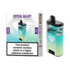 Buy bulk wholesale Crystal Galaxy Focus 30k Disposable Vape Pack of 5 Juicy Peach & Grape Berry