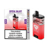 Buy bulk wholesale Crystal Galaxy Focus 30k Disposable Vape Pack of 5 Strawberry Kiwi & Strawberry Raspberry Ice