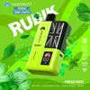 Buy bulk wholesale Hayati Rubik 7000 Puffs Disposable Vape Kit Pack of 5 Fresh Mint