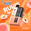 Buy bulk wholesale Hayati Rubik 7000 Puffs Disposable Vape Kit Pack of 5 Juicy Peach