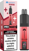 Buy bulk wholesale Hayati Pro Max+ 6000 Disposable Vape Kit Box of 10 Strawberry Cherry Cranberry